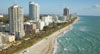aerial of Miami Beach