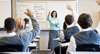 lady teaching class