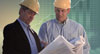 foremen reviewing blueprints